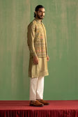 Reyansh Sage Green Bundi Set