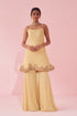 Genda Yellow Sharara Set