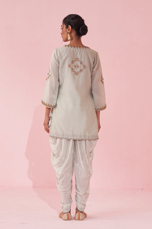 Geeta Pale Blue Kurta Set