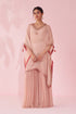 Gulbagh Blush Pink Kaftan Set