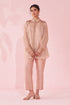 Gina Blush Pink Shirt Pant Set