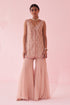 Ghaziya Blush Pink Sharara Set