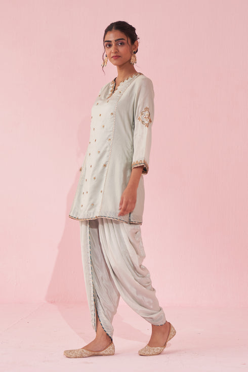 Geeta Pale Blue Kurta Set