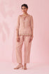 Gajara Blush Pink Shirt Pant Set