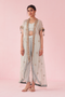 Gohar Pale Blue Cape Set