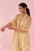Gina Yellow Shirt Pant Set