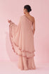 Gulbano Blush Pink Sharara Set