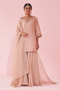 Gehna Blush Pink Sharara Set