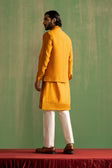 Darsh Yellow Bundi Set