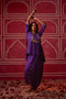 Bandhni Short Kurta With Drape Trouser
