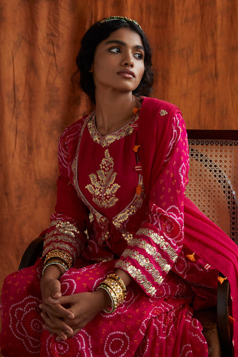 Mughal Kurta Sharara Set