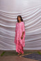 Kite Patterned Bandhani Kaftan With Drape Skirt