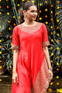 Asymmetrical Gota Embroidered Kurta Set