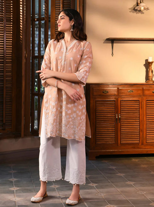 Irsia Kurta with Revora Pants W ith Dupatta
