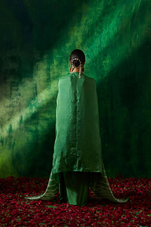 Tie And Dye Cape Set