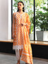 Newry Kurta With Border Dhoti Pant With Dupatta