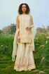 Floral Printed Off White Sharara Set