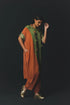 Green Crepe Textured Tunic Set