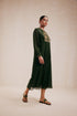 Green Georgette Dress