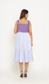 Purple-Lilac Midi Dress