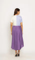 Purple-Lilac Midi Dress