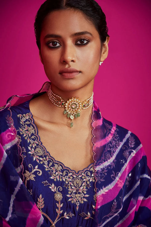 Sharara Set With Heavily Embroidered Kurta