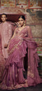 Mauve Drape Saree