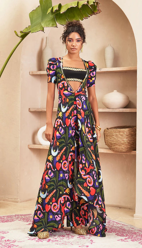 Savannah Black Jacket Set