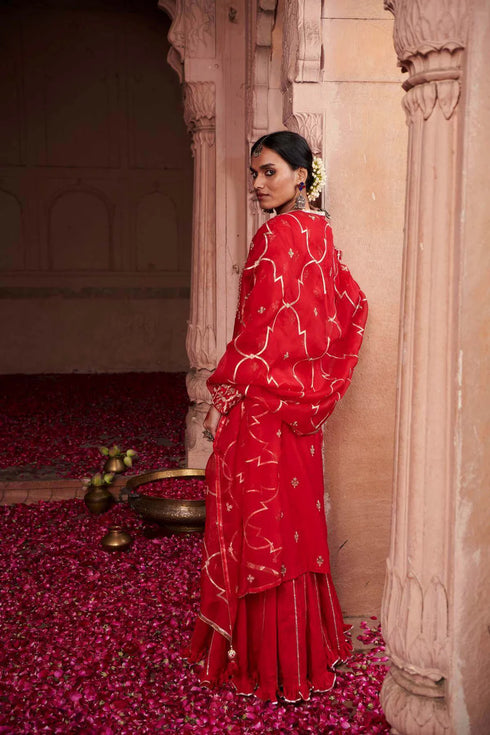 Saarang Signature Sharara Set