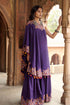 Embroidered One Shoulder Tunic With A Sharara
