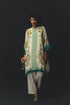Beige Silk & Chiffon Co-Ord Set