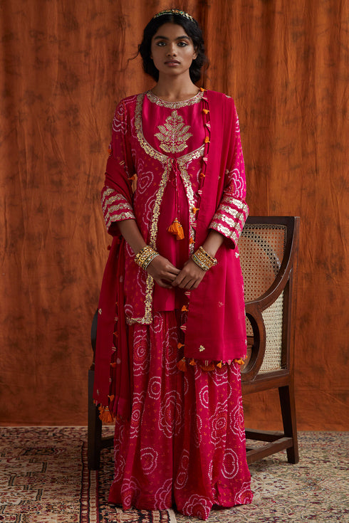 Mughal Kurta Sharara Set