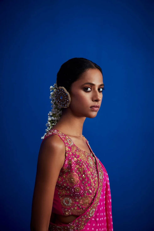 Draped Concept Saree