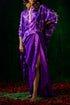 Bandhni Kaftan With Drape Skirt