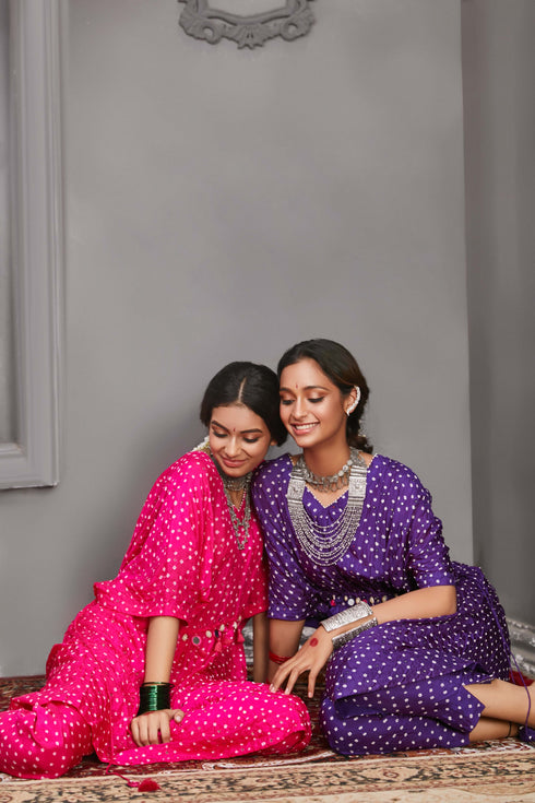 Saaz Funky Kaftan Set