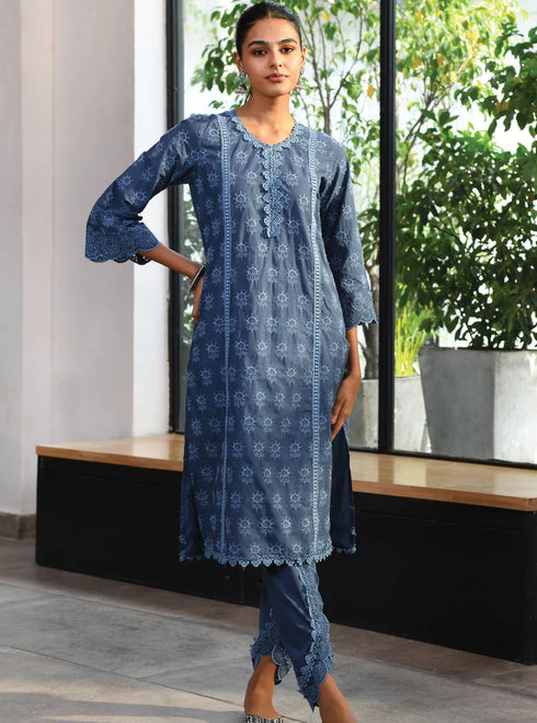 Swansea Kurta With Swansea Dhoti Pants