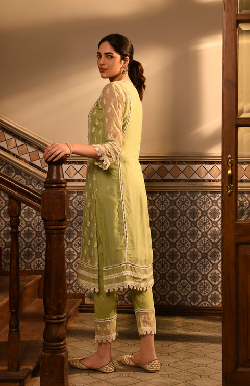 Sanaz Set With Dupatta