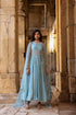 Vaayu Light Blue Heavy Koti Anarkali Set