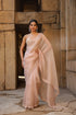 Vaayu Light Pink Corset Saree Set