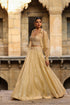 Vaayu Beige Jacket Lehenga Set