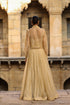 Vaayu Beige Jacket Lehenga Set