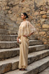 Vaayu Beige Cape Set