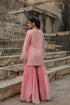 Vaayu Pink Buti Sharara Set