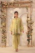 Vaayu Green Jacket Co-ord Set