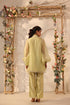 Vaayu Green Jacket Co-ord Set