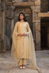 Vaayu Beige Light Buti Kurta Set