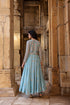 Vaayu Light Blue Heavy Koti Anarkali Set
