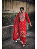 Embroidered Kurta Set With Bandhni Dupatta
