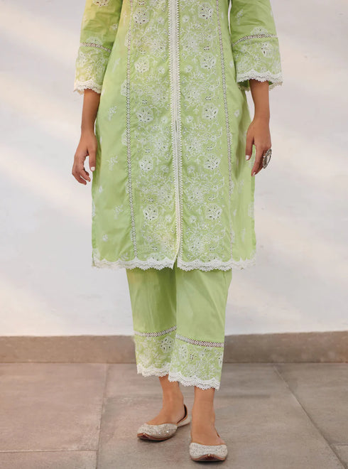 Chester Kurta With Chester Pants With Dupatta