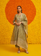 Genda Anarkali Kurta Set With Dupatta
